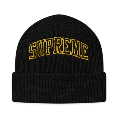 Supreme Loose Gauge Arc Beanie "Black"
