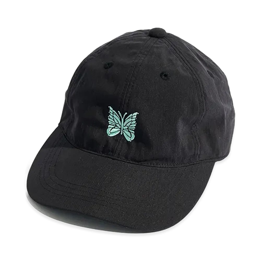 NEEDLES x STUDIOUS Nylon Cap - Papillon Embroidery "Mint"