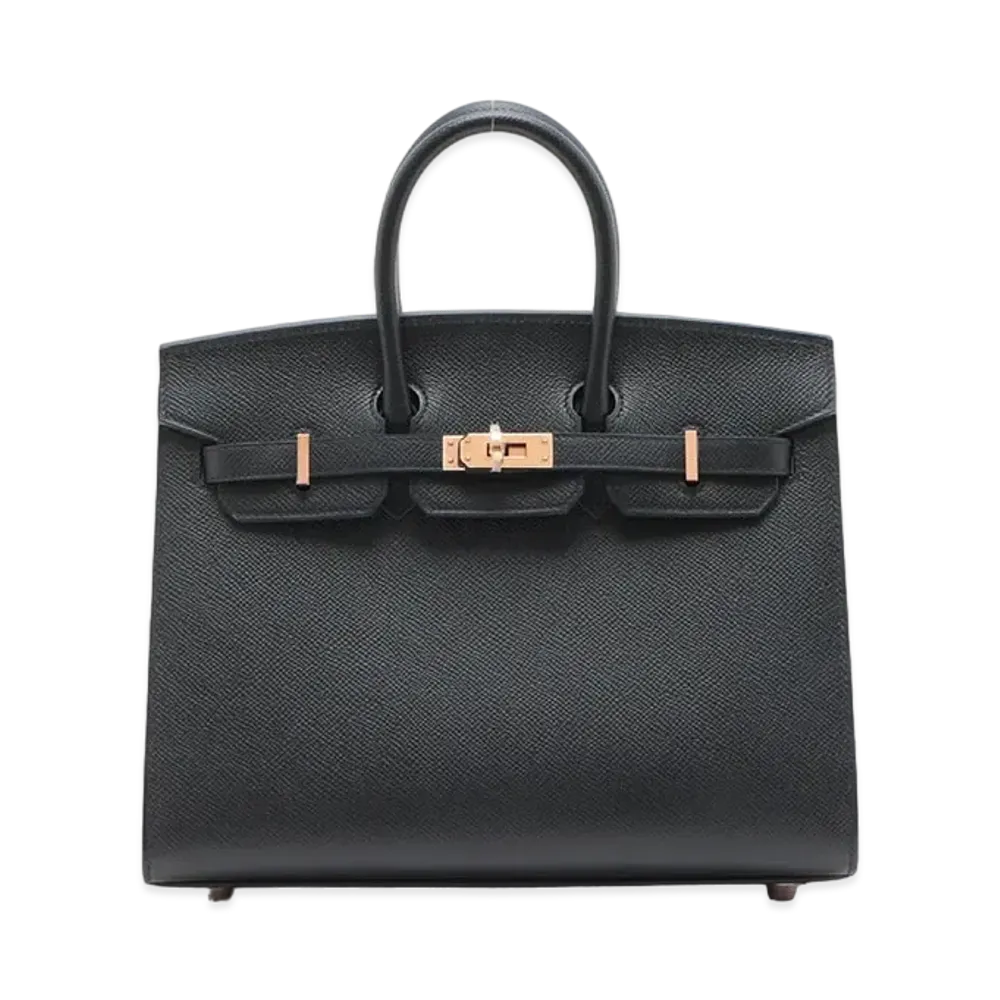 Hermes Birkin Veau Epsom "Noir/Rose Gold"