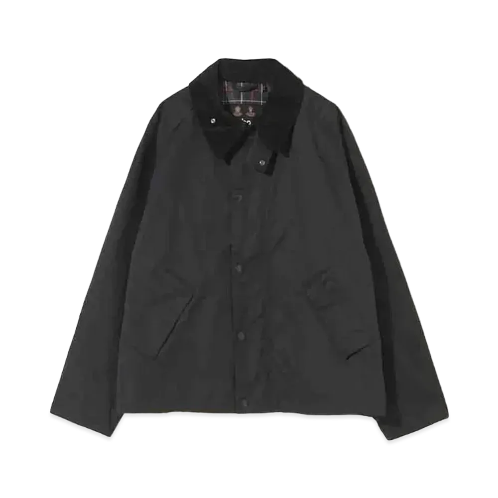 Barbour Transport Peach Skin "Navy"