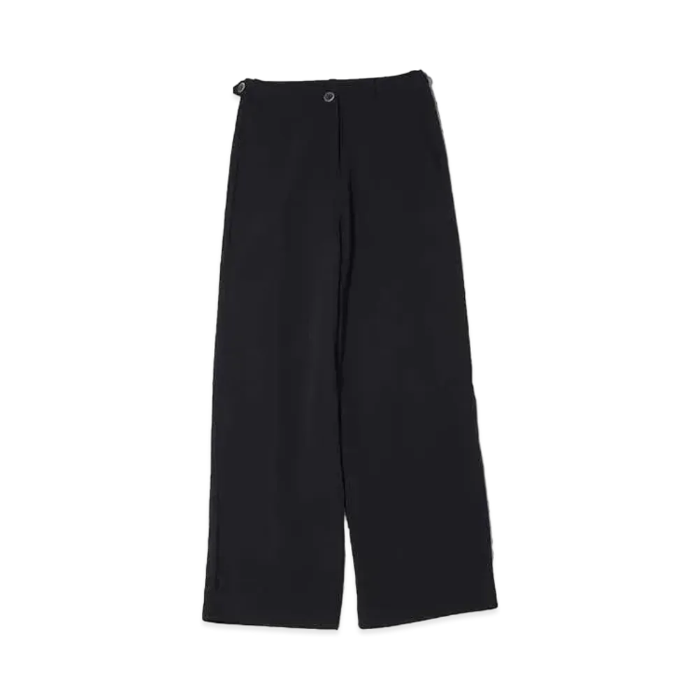 atmos pink Waist Button Nylon Pants "Black"