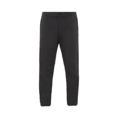 Stone Island 30914 STRETCH COTTON WOOL SATIN_REGULAR TAPERED FIT "Black"