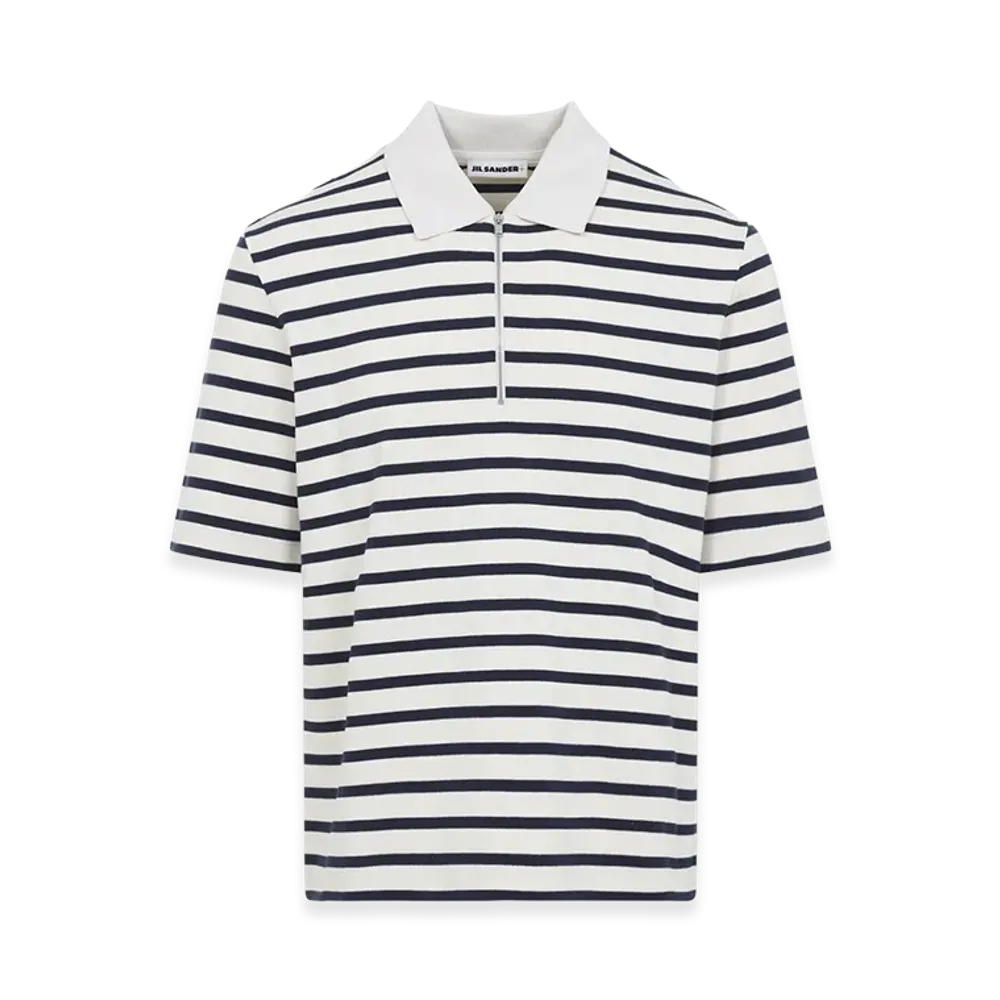 Jil Sander Cotton T-Shirt "Mariniere"