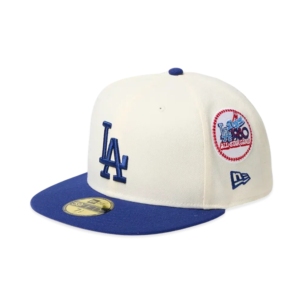 NEW ERA 59Fifty MLB 2-Tone Los Angeles Dodgers Cooperstown "Wine Cork/Dark Royal"