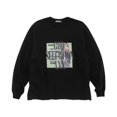 GOD SELECTION XXX GX-A25-LT-09 Long Sleeve T-Shirt "Black"
