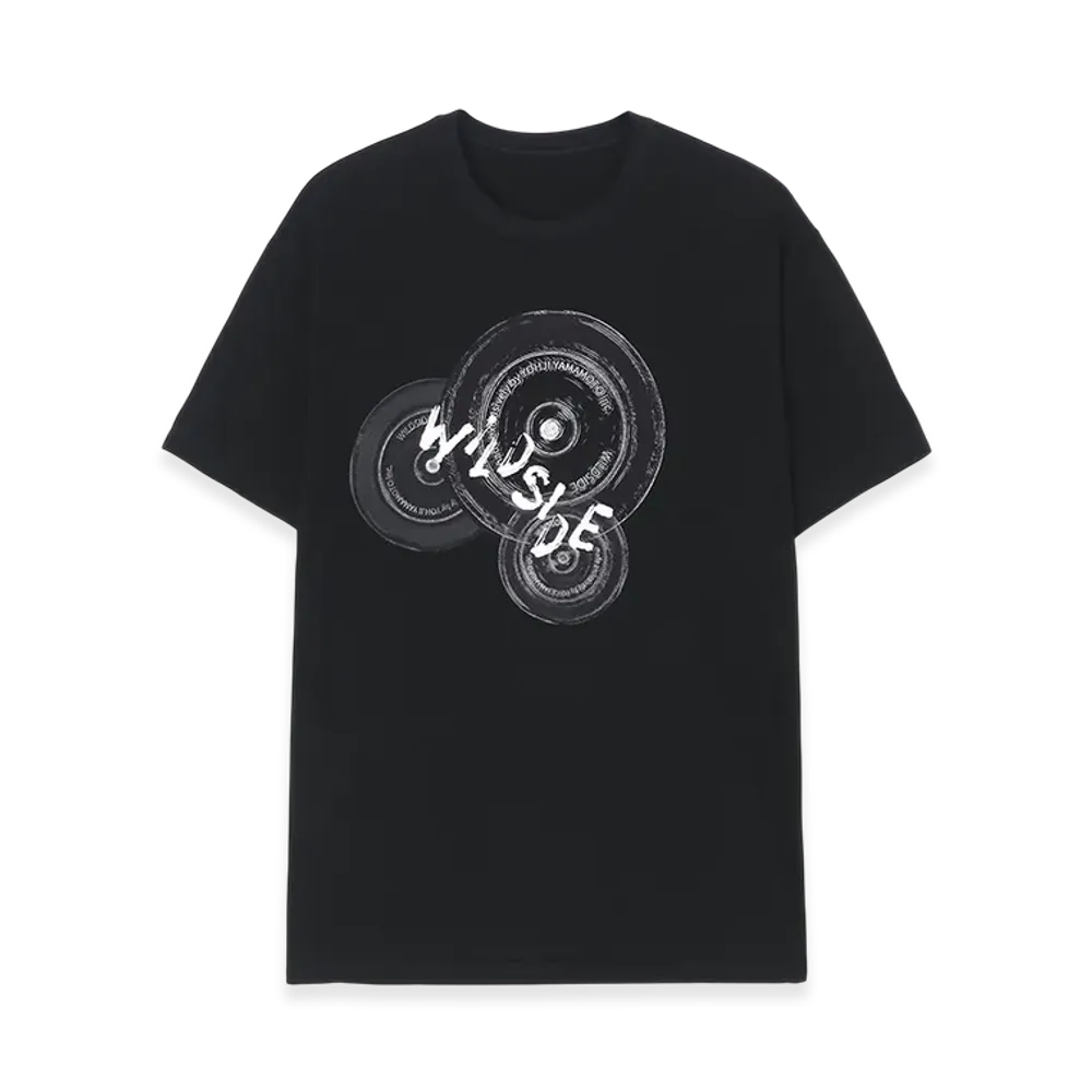 WILDSIDE YOHJI YAMAMOTO Wildside 3 Records T-Shirt "Black"