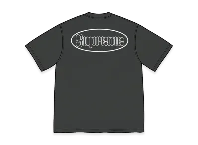 Supreme Cracked Pocket S/S Top "Black"