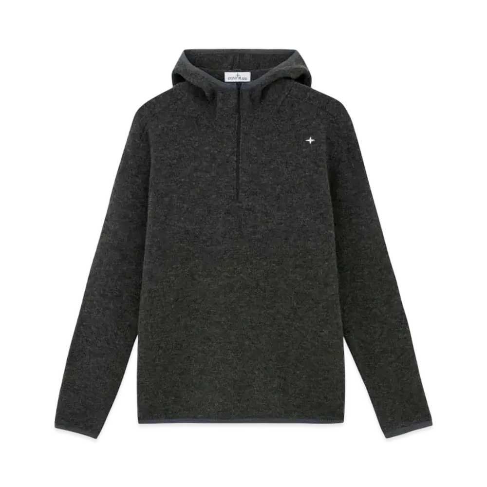 Stone Island 569GA Gauzed Effect Wool Blend Stone Island Stellina "Lead Gray"