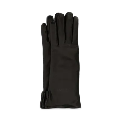 GUCCI Women's Leather Gloves "Black"