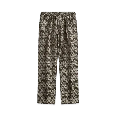 DRIES VAN NOTEN Jacquard Pants "Brown"