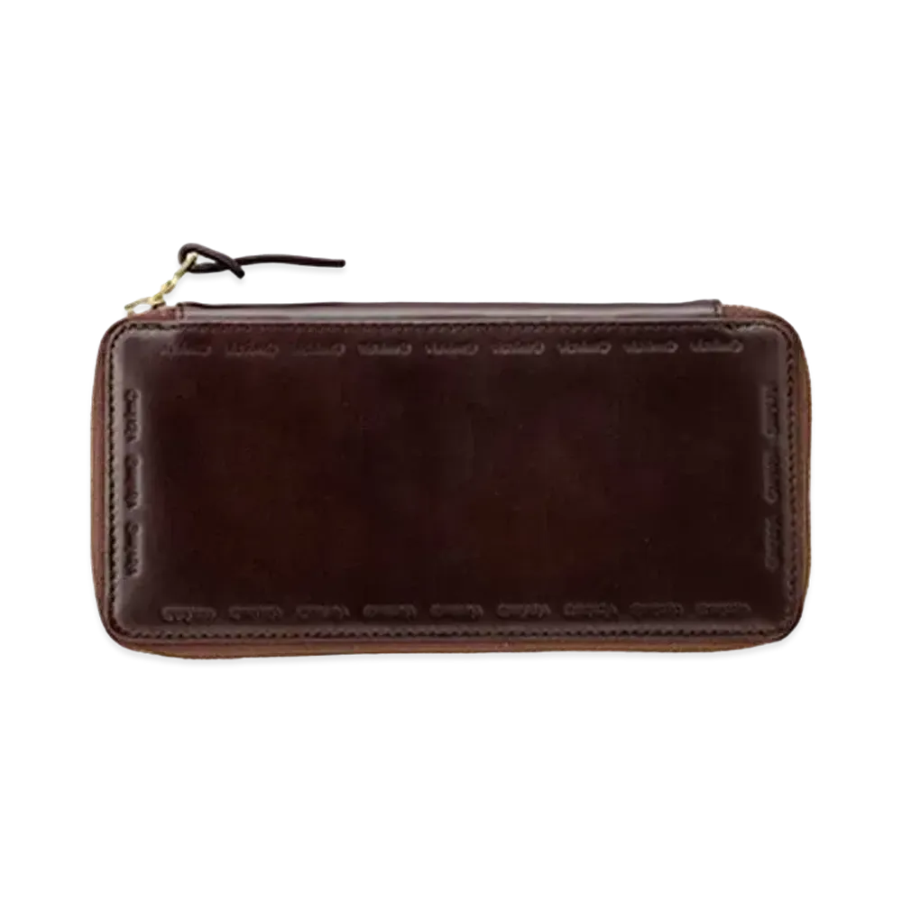 visvim LEATHER LONG WALLET "Dk.Brown"