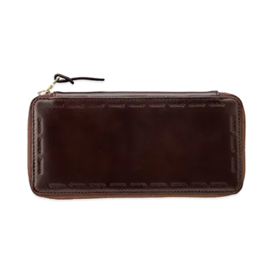 visvim LEATHER LONG WALLET "Dk.Brown"