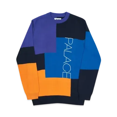 PALACE Blukko Knit "Black Purple"