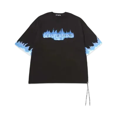 mastermind WORLD Boxy Frame Tee "Black (Blue)"