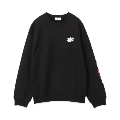 atmos pink x MONICHIKI HOUSE Atmoni Chicken SW Tops "Black"