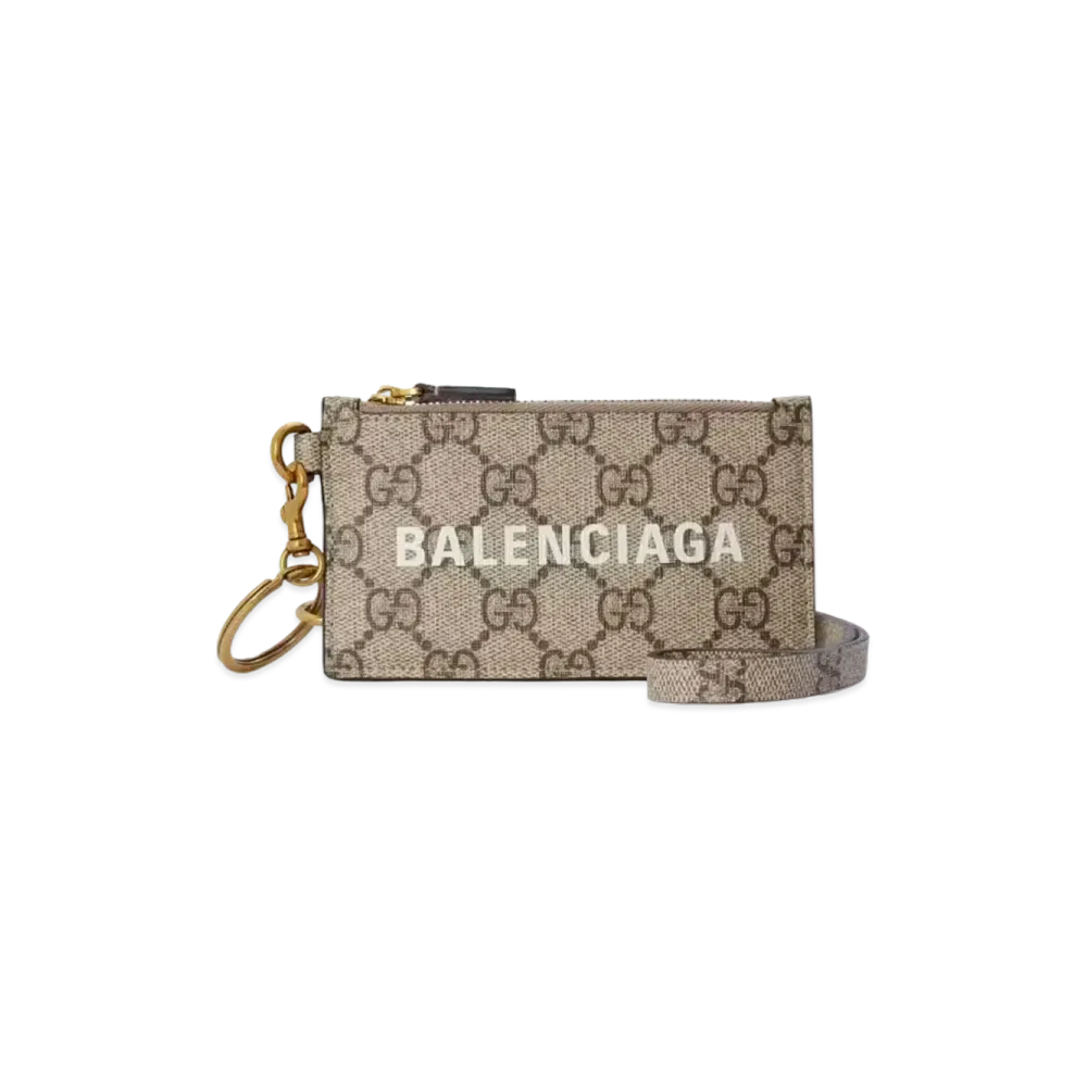 GUCCI x BALENCIAGA The Hacker Strap With Card Case "Beige/Ebony"