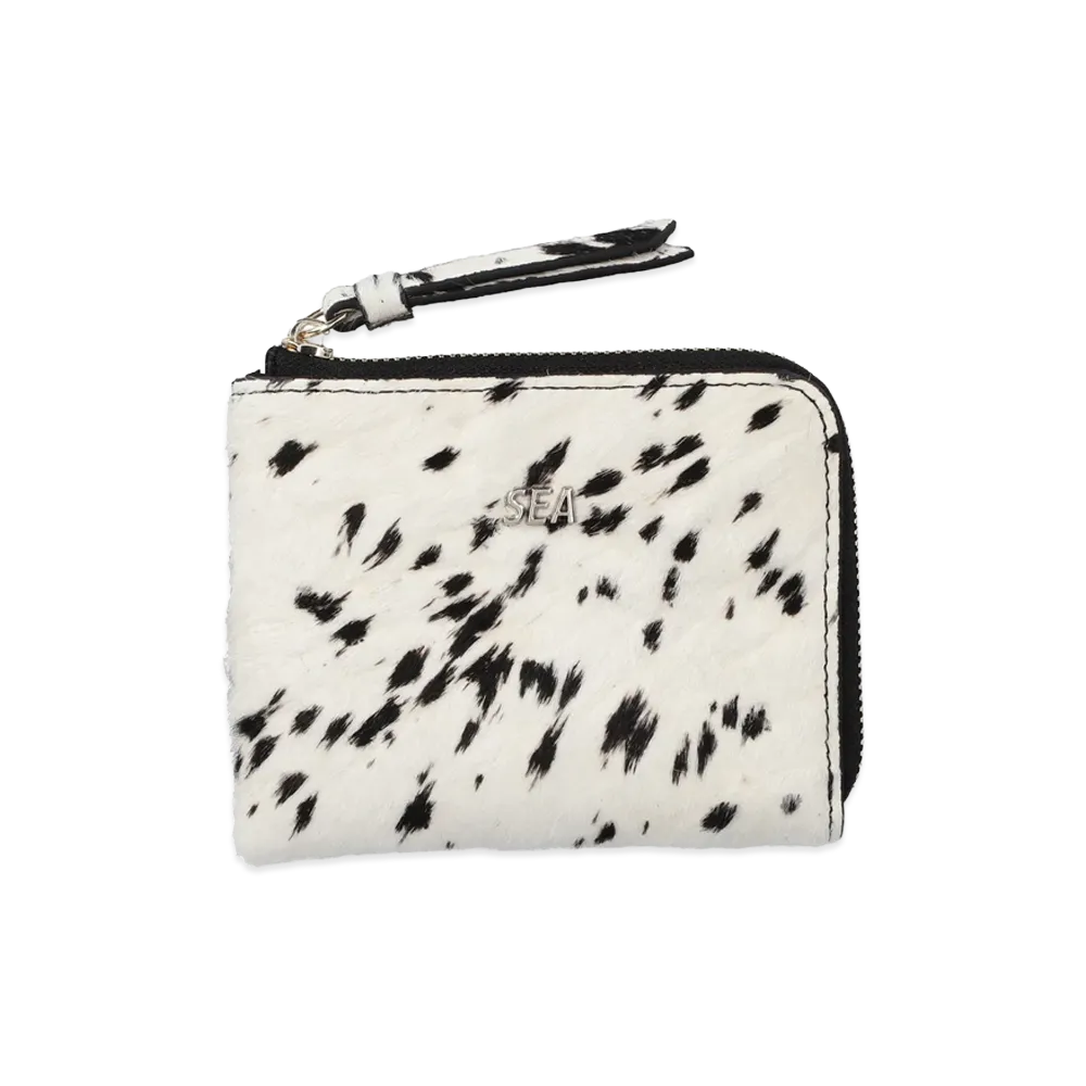 WIND AND SEA Cow Leather Wallet "White Other"