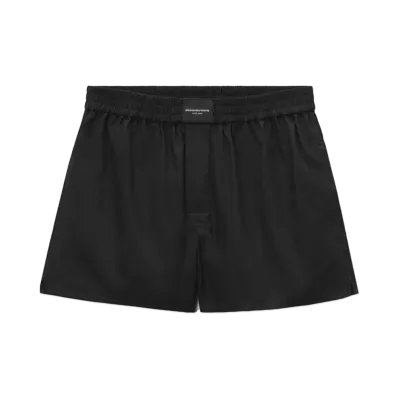Alexander Wang Cotton Classic Boxer Shorts "Black"