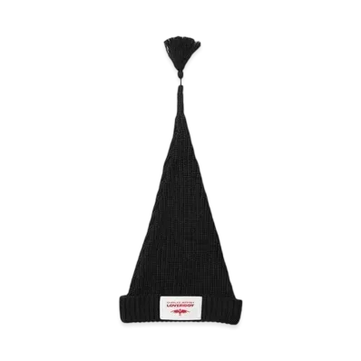 Charles Jeffrey Loverboy SLOPPY GIUSEPPE BEANIE"BLACK"