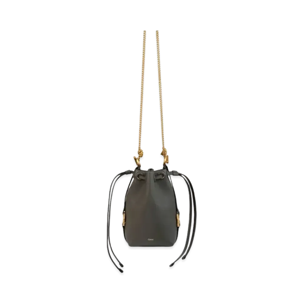 Chloe Marcie Micro Bucket "Elephant Grey"