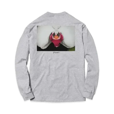 Supreme Araki Orchid L/S Tee "Heather Grey"