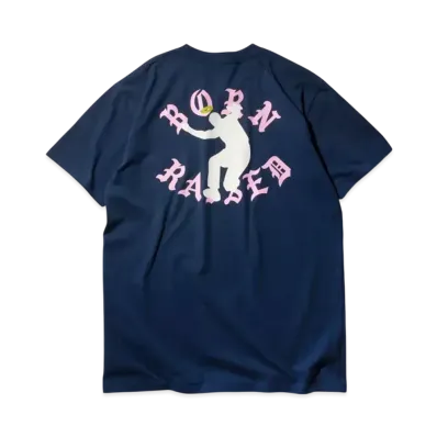 UNION x Born x Raised Frontman Rocker Tee "Cobalt"