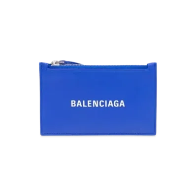 BALENCIAGA Everyday Leather Wallet "Blue"