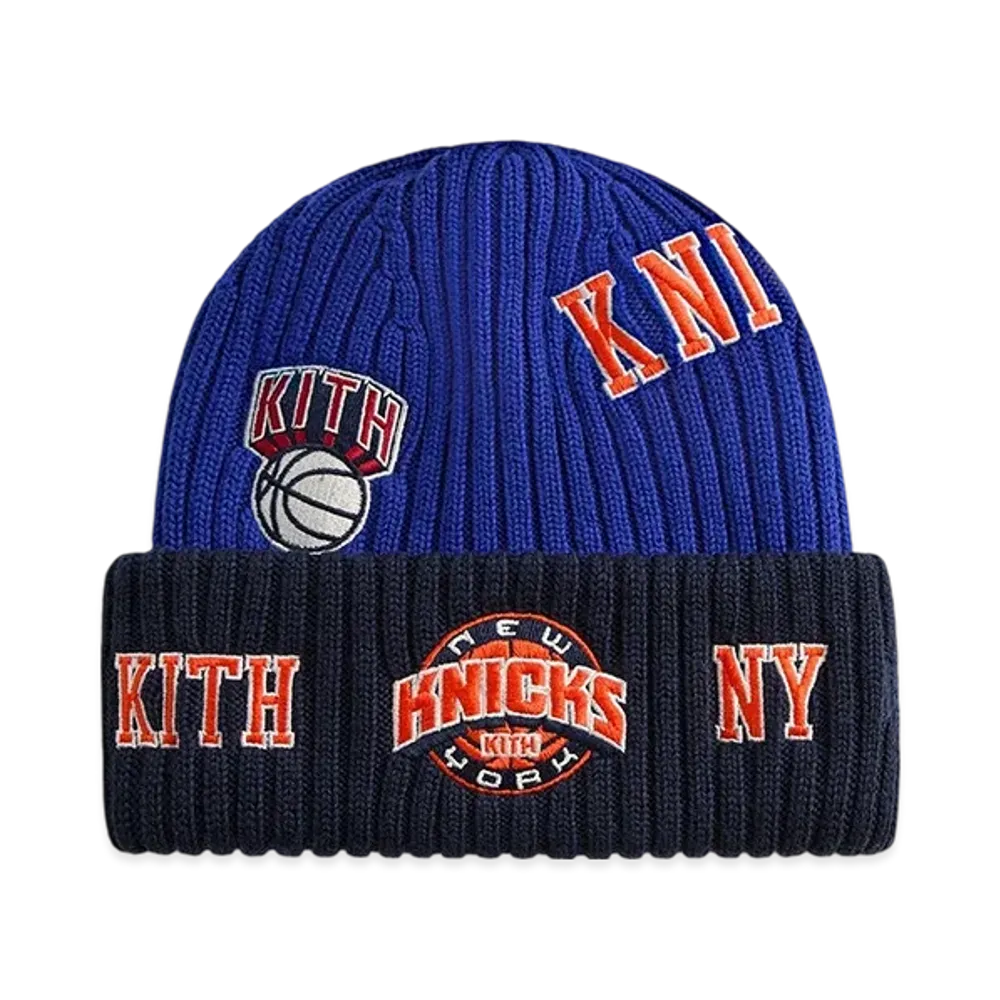 Kith Kids for the New York Knicks Knit Beanie "Royal"