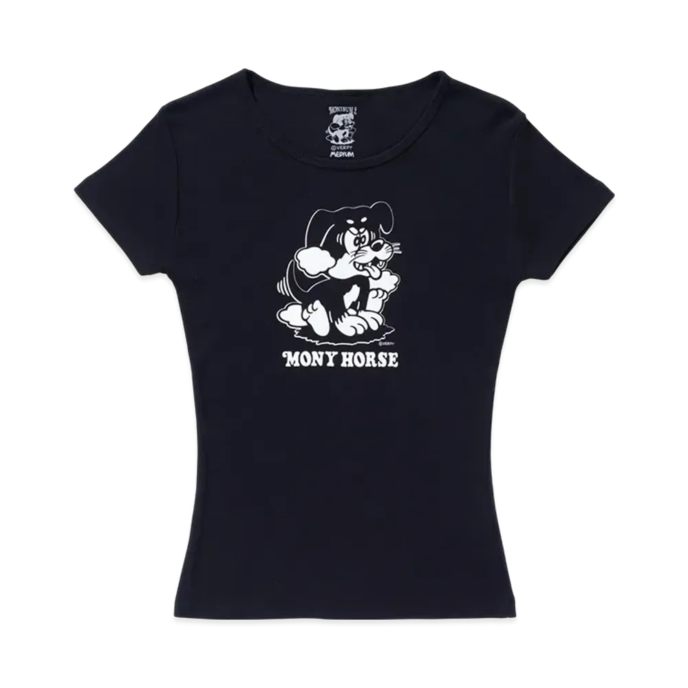 VERDY x Monyhorse Dog Tee "Black"
