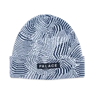 PALACE Swirly Wurly Beanie "Navy"