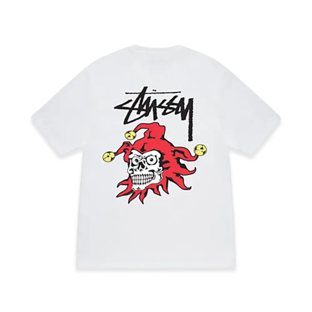 Stussy Joker Tee "White"