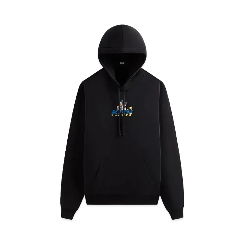 Kith x Disney For Donald Duck Astronaut Nelson Hoodie "Black"