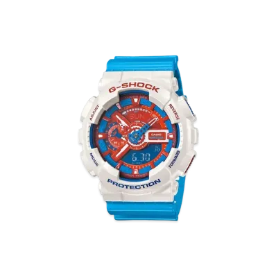 Casio G-Shock Limited Edition Red and Blue Series GA-110AC-7ADR - 55mm in Resin