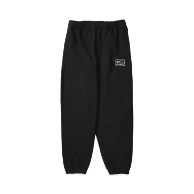 Stussy x Nike Stone Washed Fleece Pant "Black" (US Size) FN5235-010