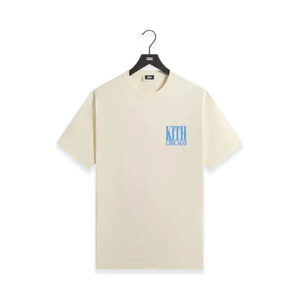 Kith Chicago Skyline Vintage Tee "Silk"