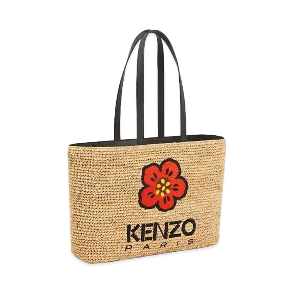 KENZO 'BEACH' Large Tote Bag "Black"