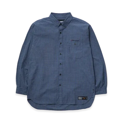 NEIGHBORHOOD Plaid Pattern BD Shirt LS "Blue"