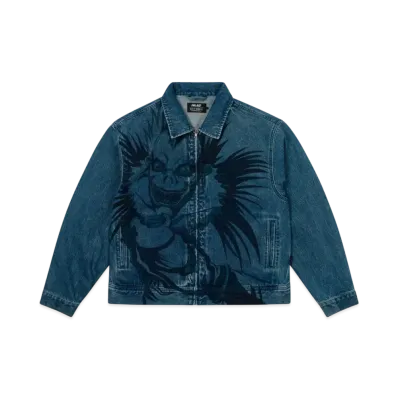 PALACE x DEATH NOTE Ryuk Jacket "Stone Wash"