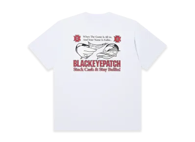 BlackEyePatch Counting Hands Tee "White"