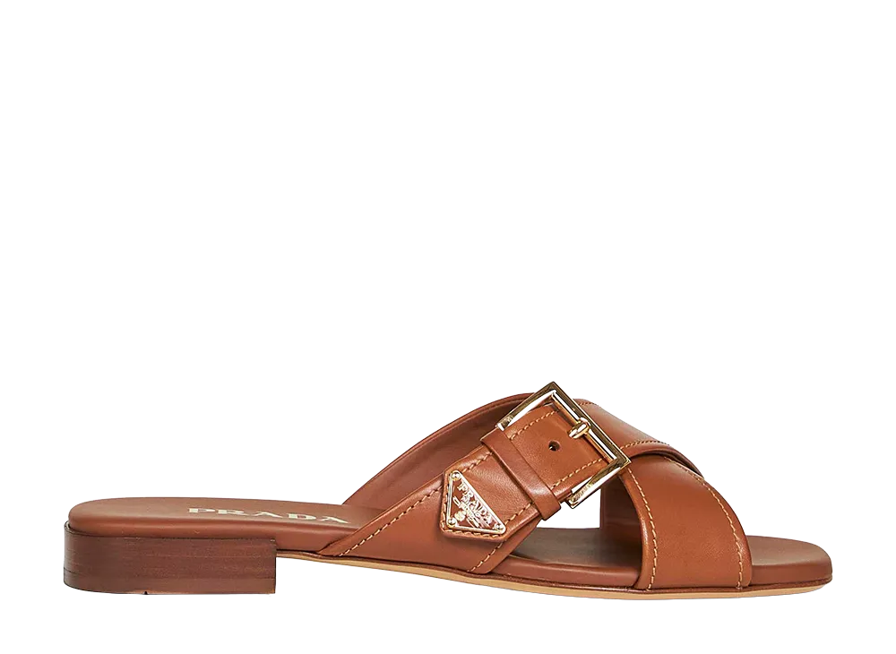 PRADA Women's Sandals "Camel"
