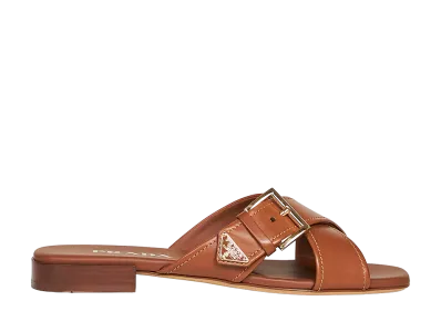 PRADA Women's Sandals "Camel"