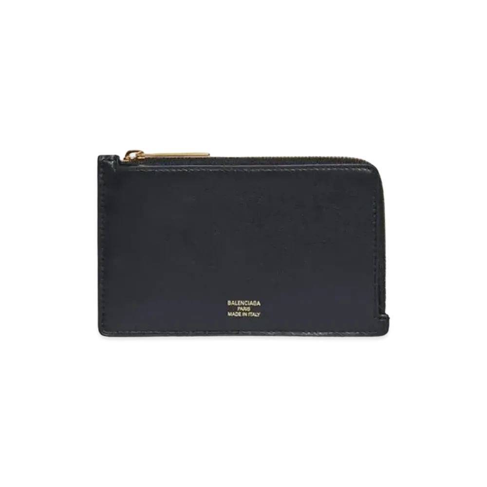 BALENCIAGA Envelope Long Coin and Card Holder "Black"