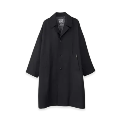 HYSTERIC GLAMOUR Blank Embroidered Chester Coat "Black"