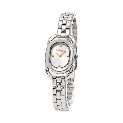FURLA Women's Studs Index "Silver/Silver"