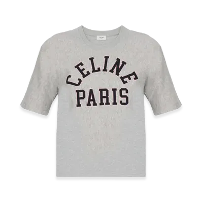 CELINE Women's Capsule T-Shirts "Gray"