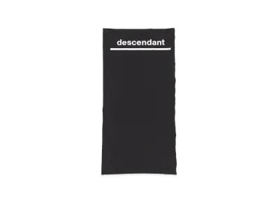 DESCENDANT Cylinder Neck Gaiter "Black"