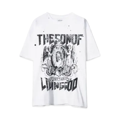 SOMEIT S.O.G VINTAGE TEE "WHITE"
