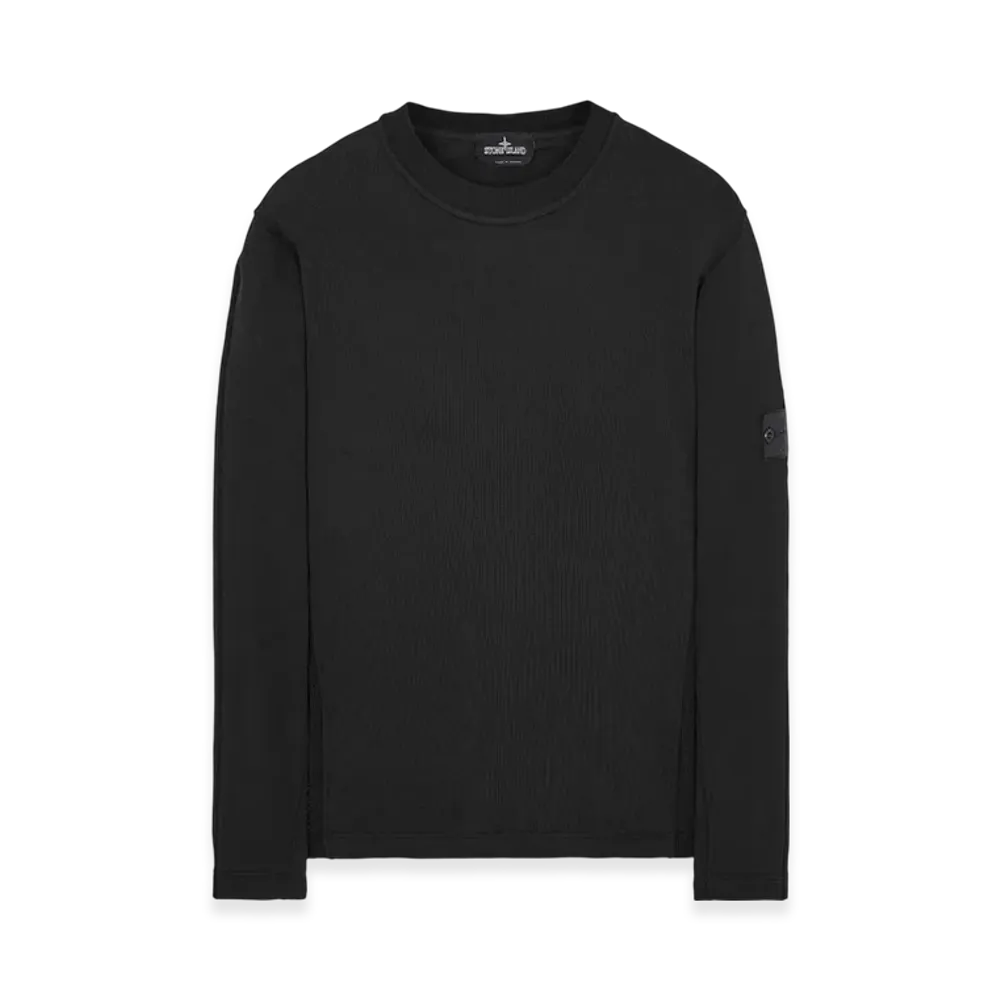 Stone Island Shadow Project 60319 Cotton Lyocell Fleece Crewneck Sweatshirt - 22SS "Black"
