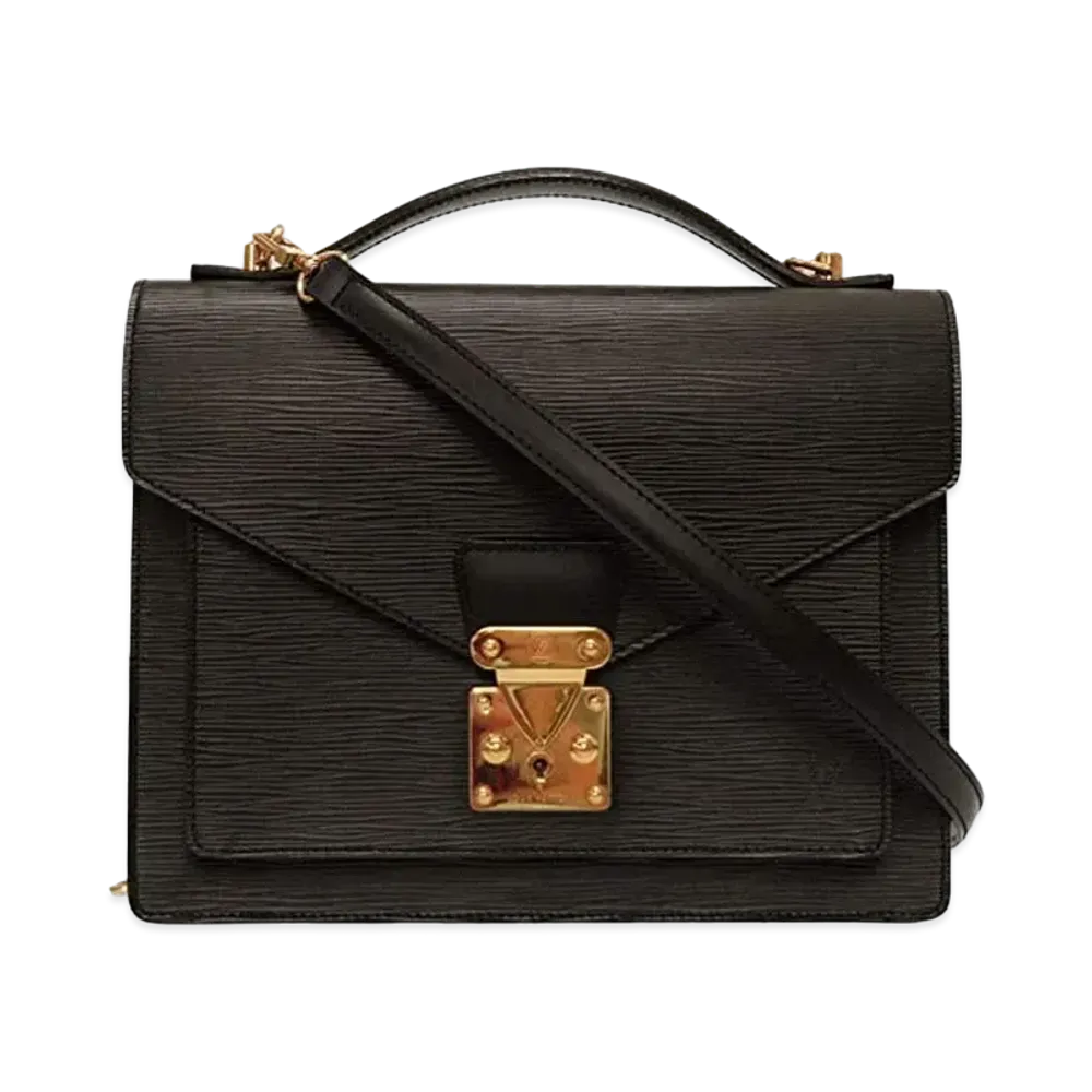 Louis Vuitton Monceau Epi "Noir"
