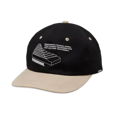 NEIGHBORHOOD Bicolor Dad Cap "Black"